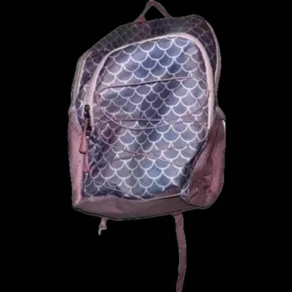 Beautiful pink purple cute euc fun fantastic reading rainbow children’s backpack